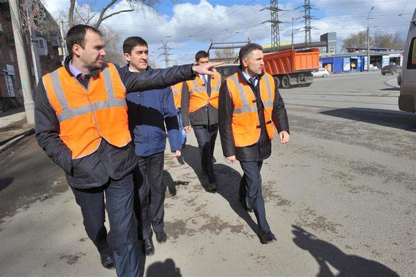 Иван Пивкин проконтролировал ход ремонта автомобильных дорог в городе Самара